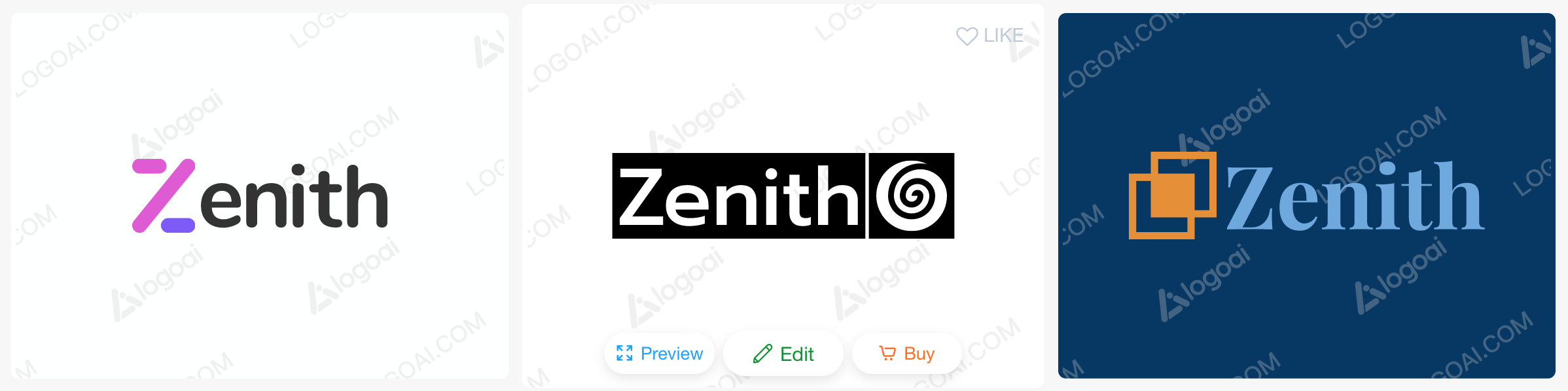ai generated abstract logos