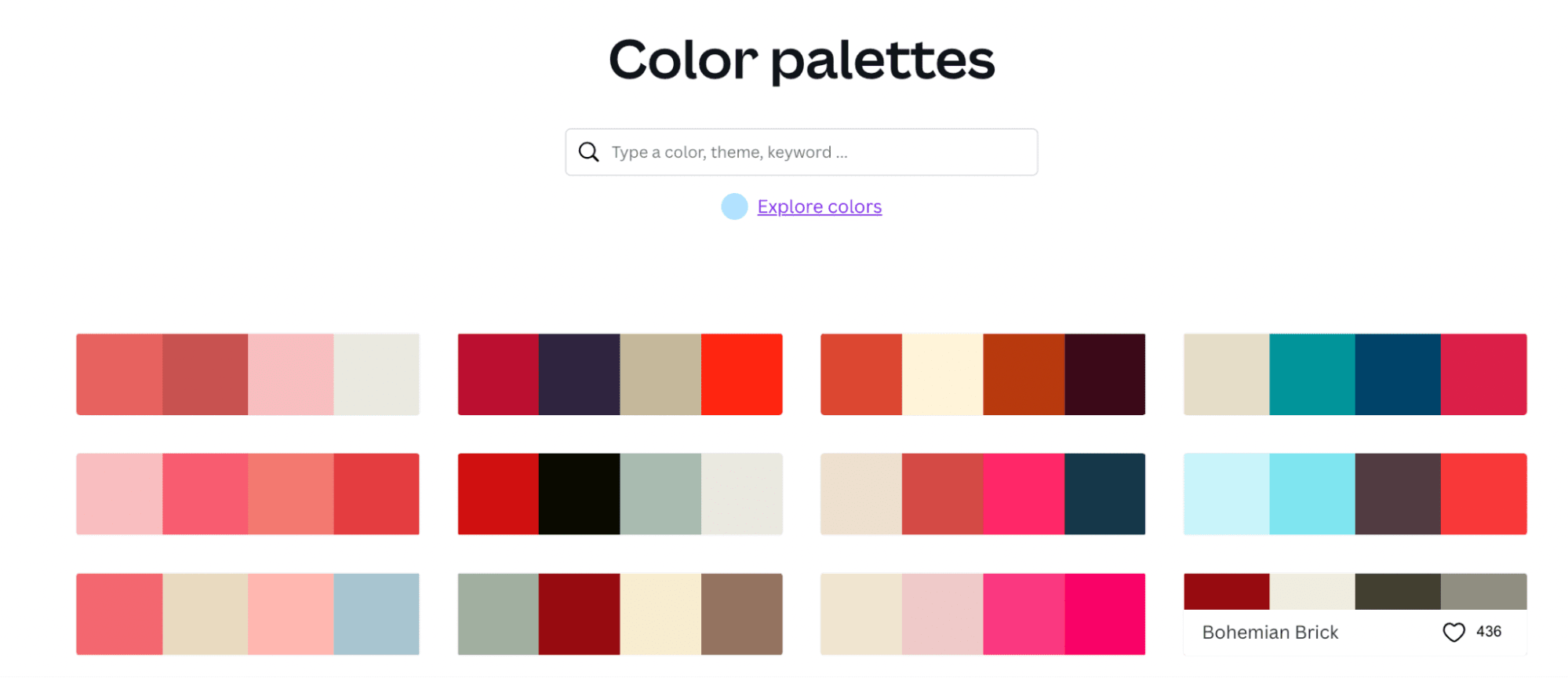 Color Palettes for Branding