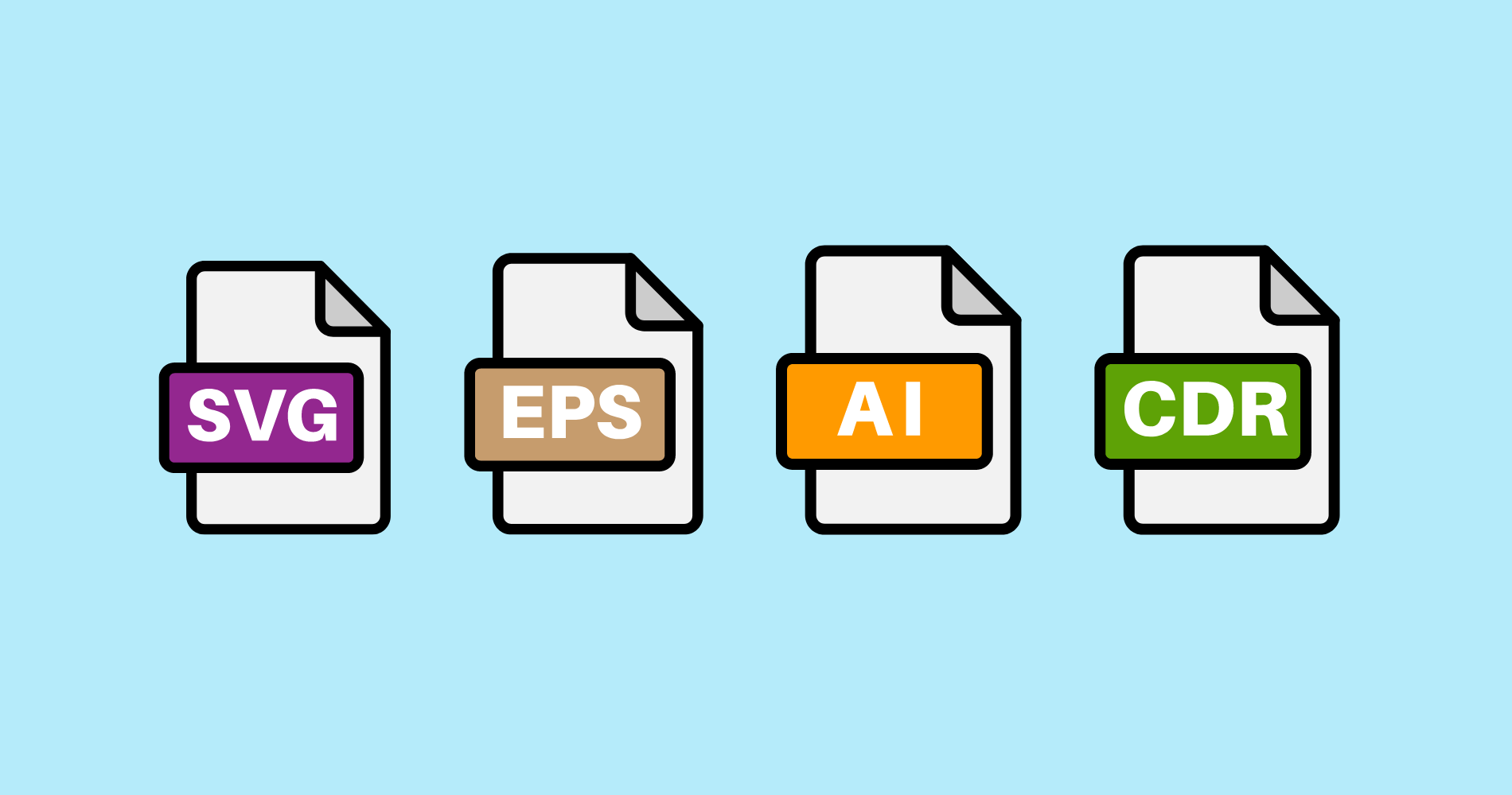 How to Convert Logo to Vector Format Files: SVG, AI, EPS, CDR