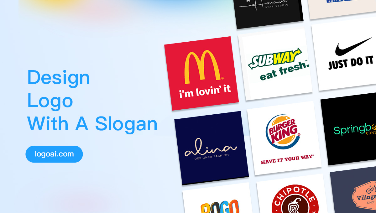 Logo Design With Effective Taglines Or Slogans