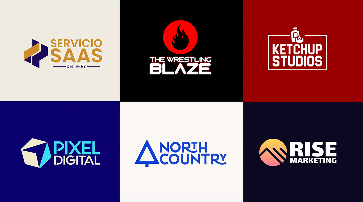 New 2 Line/Stacked Logo Name Design Feature!