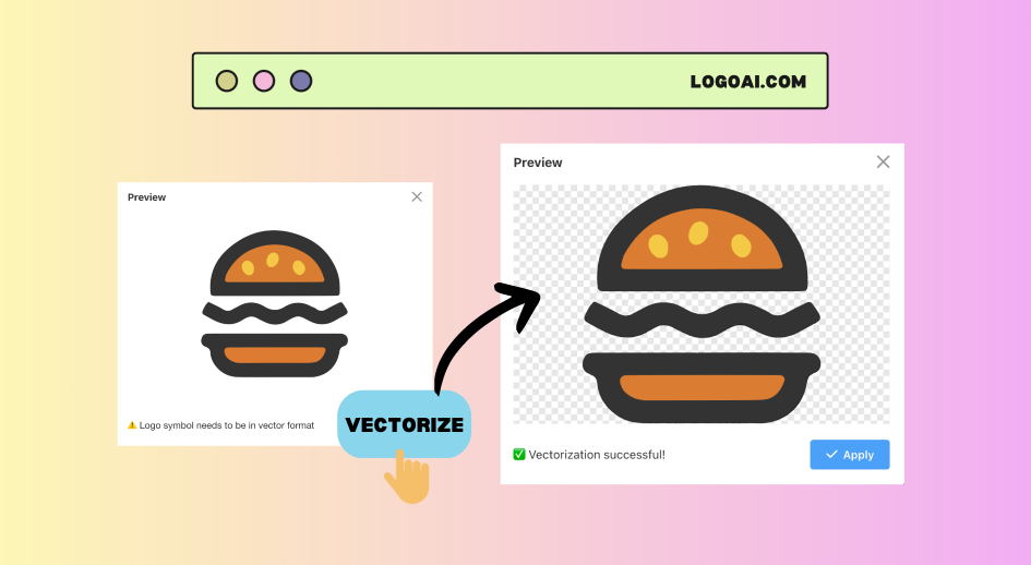 Upload Your Own Symbol to Design A Logo with LogoAI