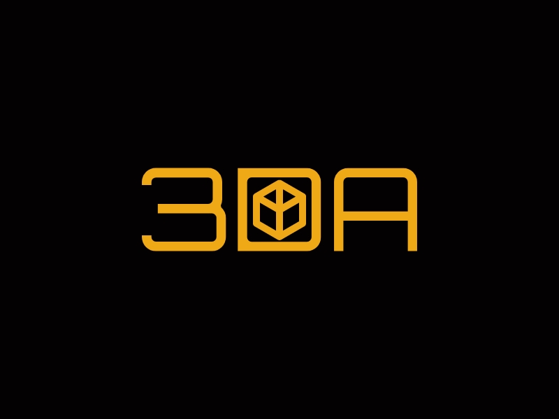 3d logo design template 8