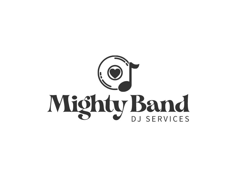band logo design template 2