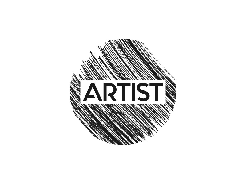 black white logo design template 7