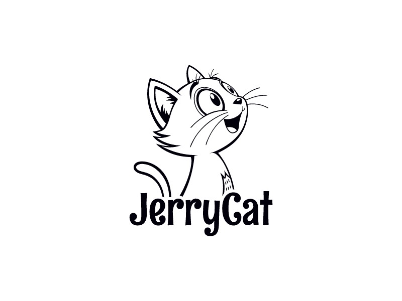 cat logo design template 2