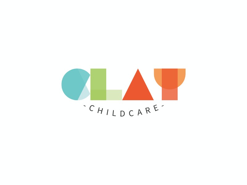 childcare logo design template 1