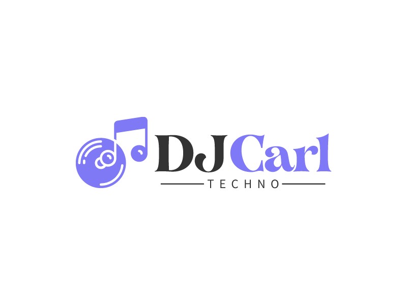 dj logo design template 1