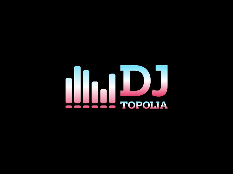 dj logo design template 3