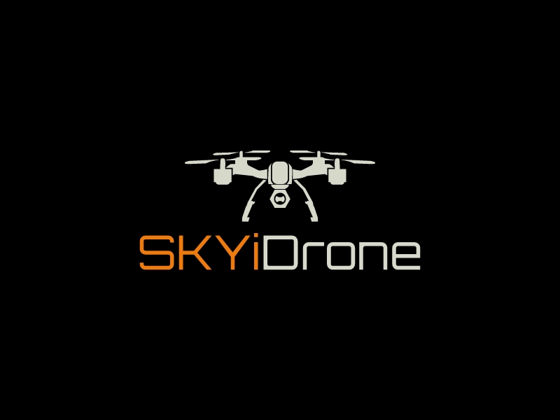 drone logo design template 2