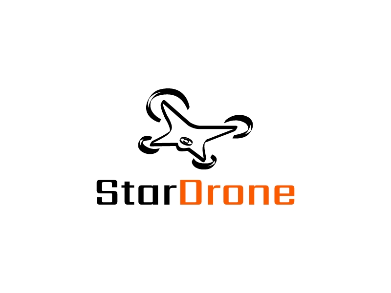 drone logo design template 4