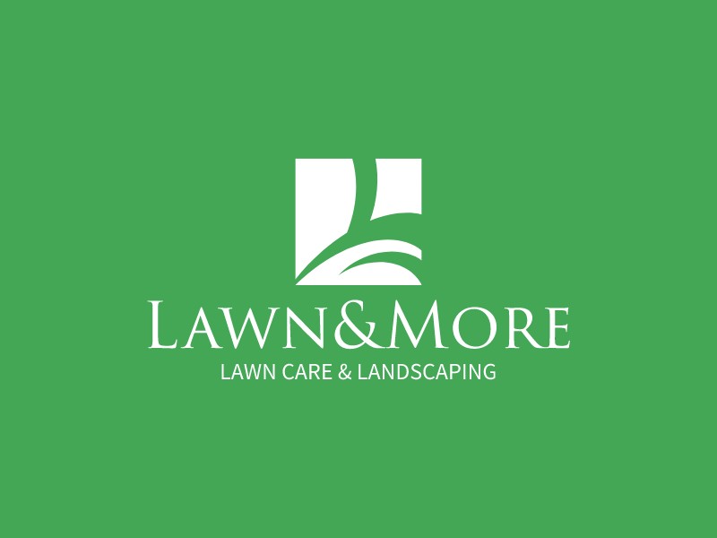 lawn care logo design template 1