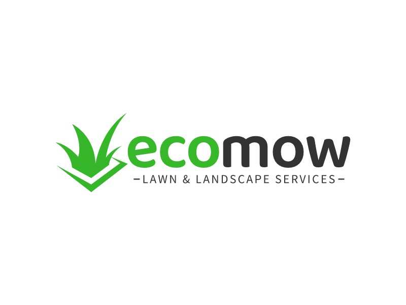 lawn care logo design template 2