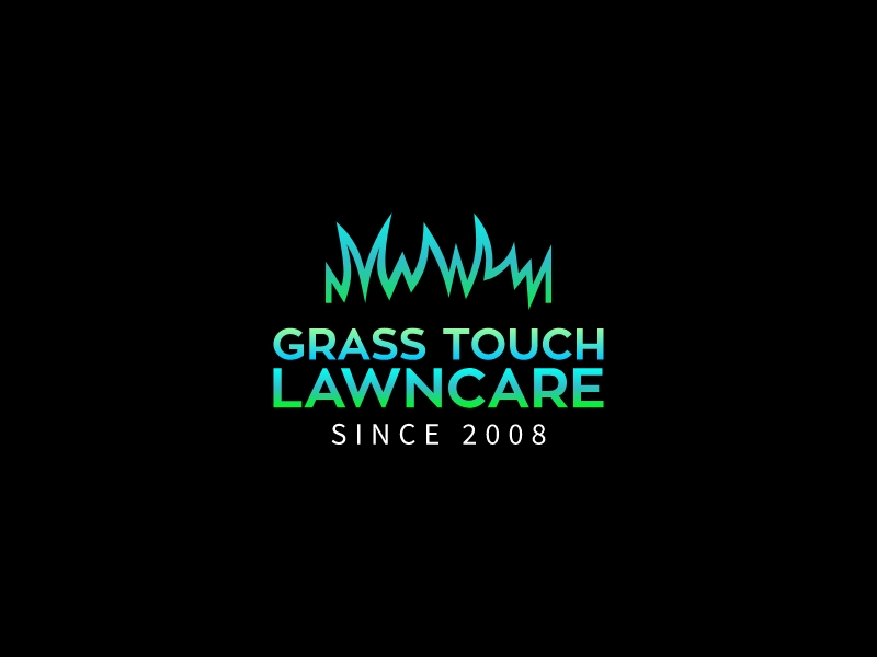 lawn care logo design template 4