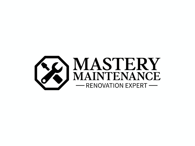 maintenance logo design template 3