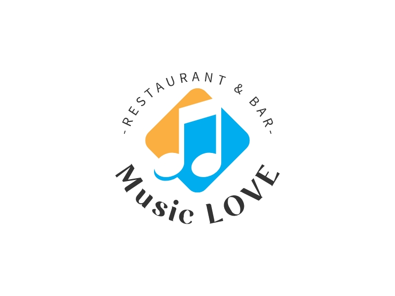 music logo design template 7