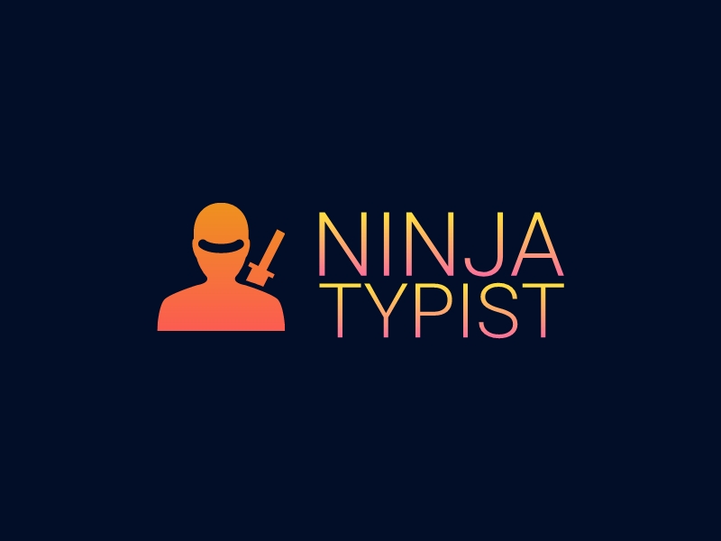 ninja logo design template 6