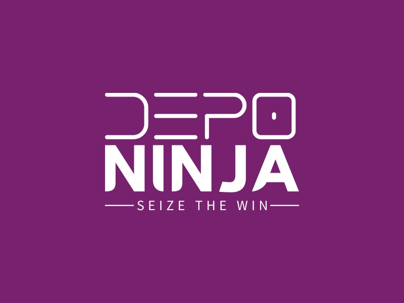ninja logo design template 7