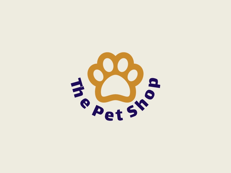 pets shop logo design template 11