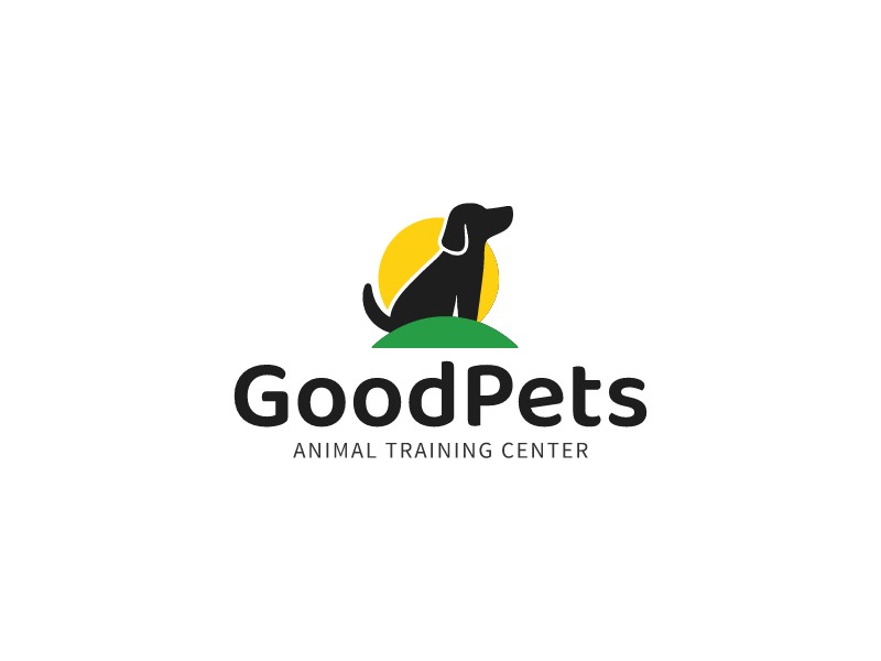 pets shop logo design template 2