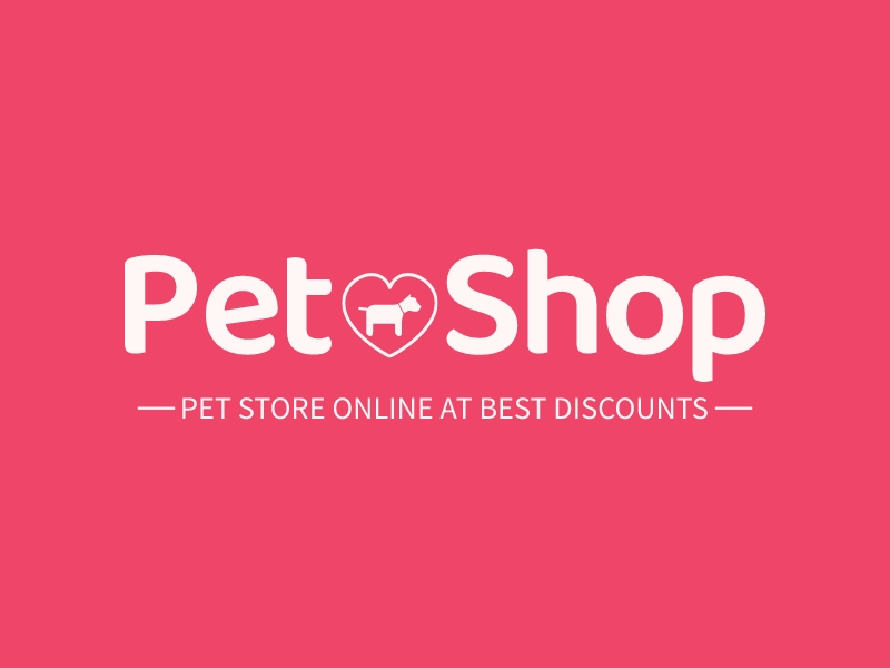 pets shop logo design template 8