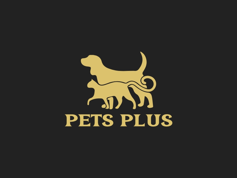 pets shop logo design template 9