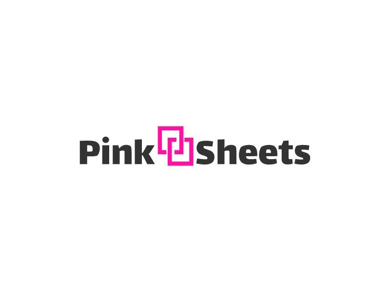 pink logo design template 1