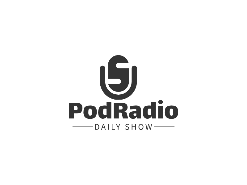 podcast logo design template 13