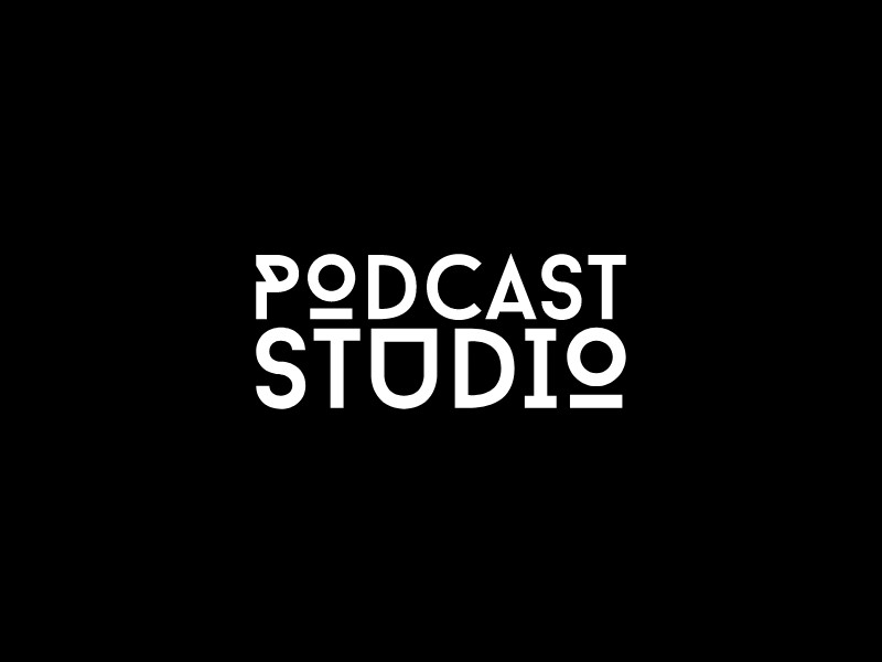 podcast logo design template 5