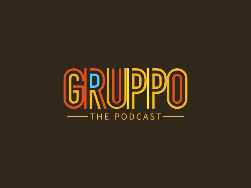 podcast logo design template 8