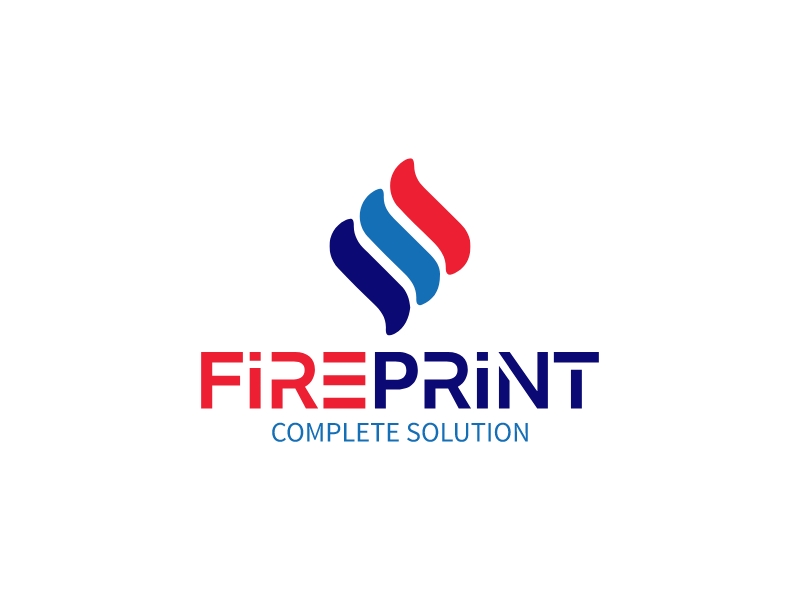 print logo design template 2