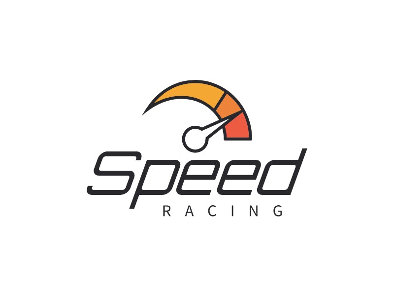 racing logo design template 1