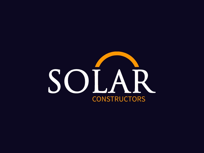 solar logo design template 7