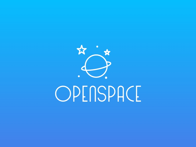 space logo design template 5