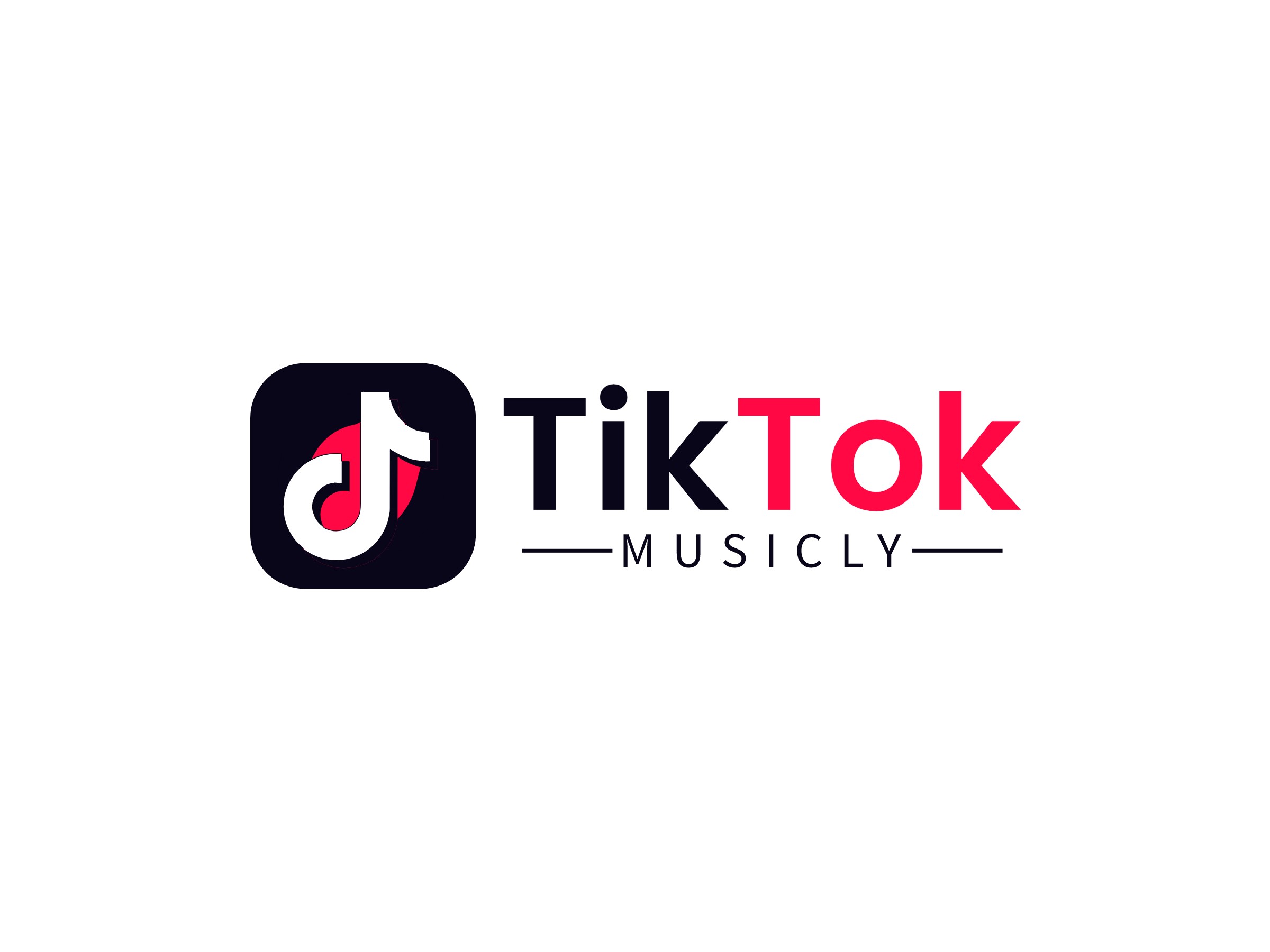 tiktok logo design template 4