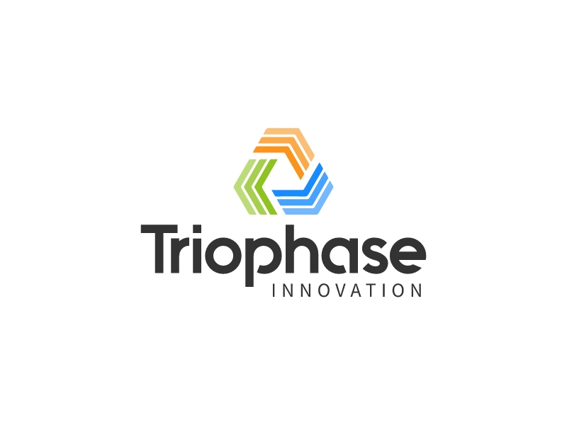 triangle logo design template 1