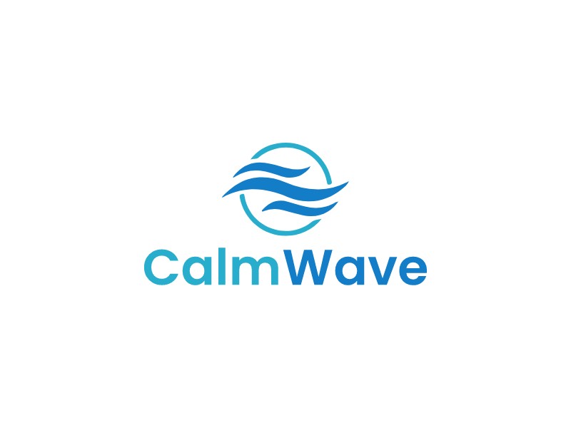 wave logo design template 1