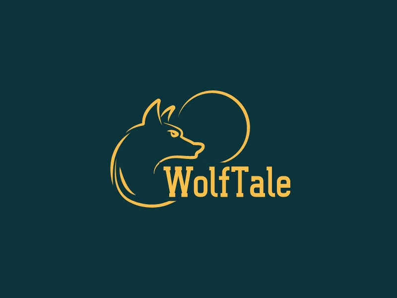wolf logo design template 5